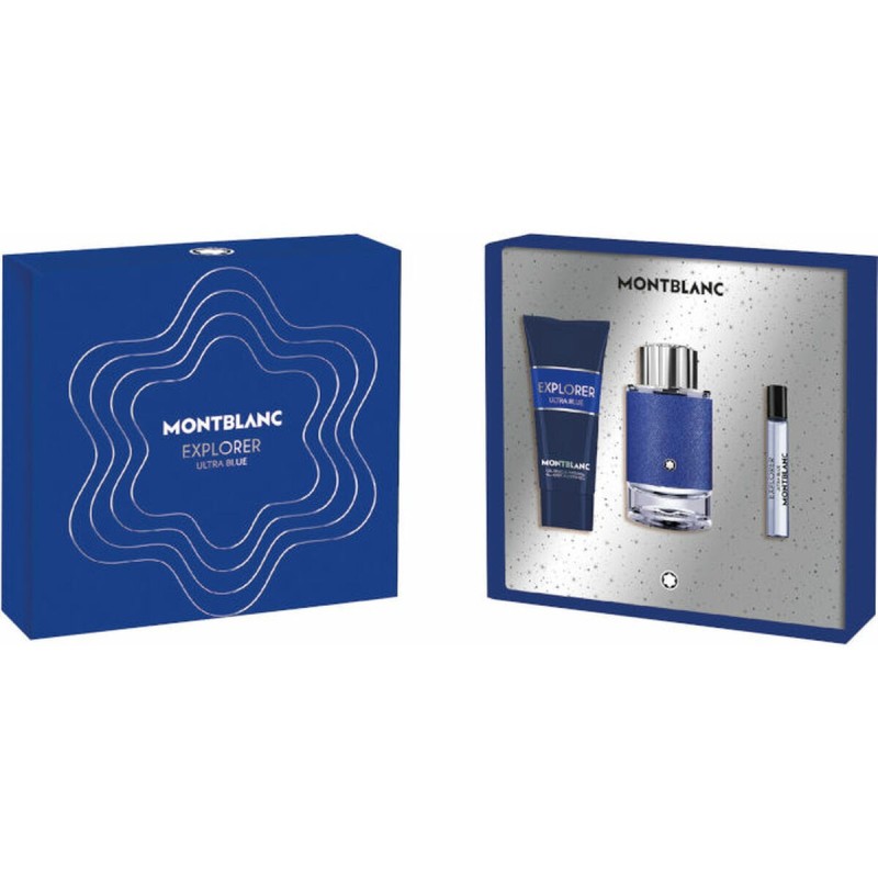 Set de Parfum Homme Montblanc Explorer Ultra Blue 3 Pièces - Acheter à 50,22 € seulement chez Collector's Boutique