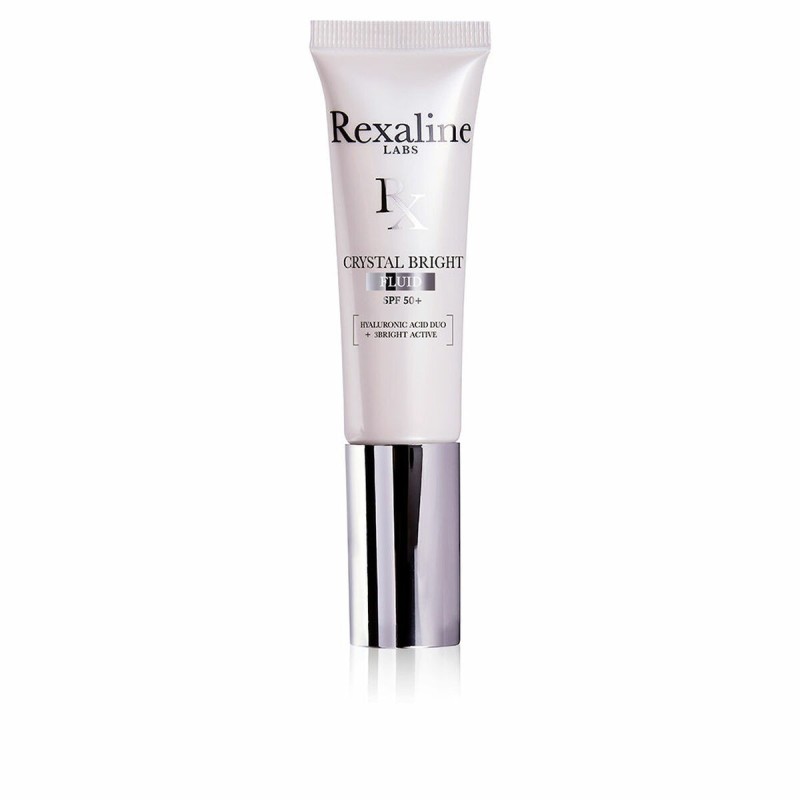 Fluide hydratant et matifiant Rexaline Crystal Bright Spf 50 Acide Hyaluronique (30 ml) - Acheter à 44,39 € seulement chez Colle