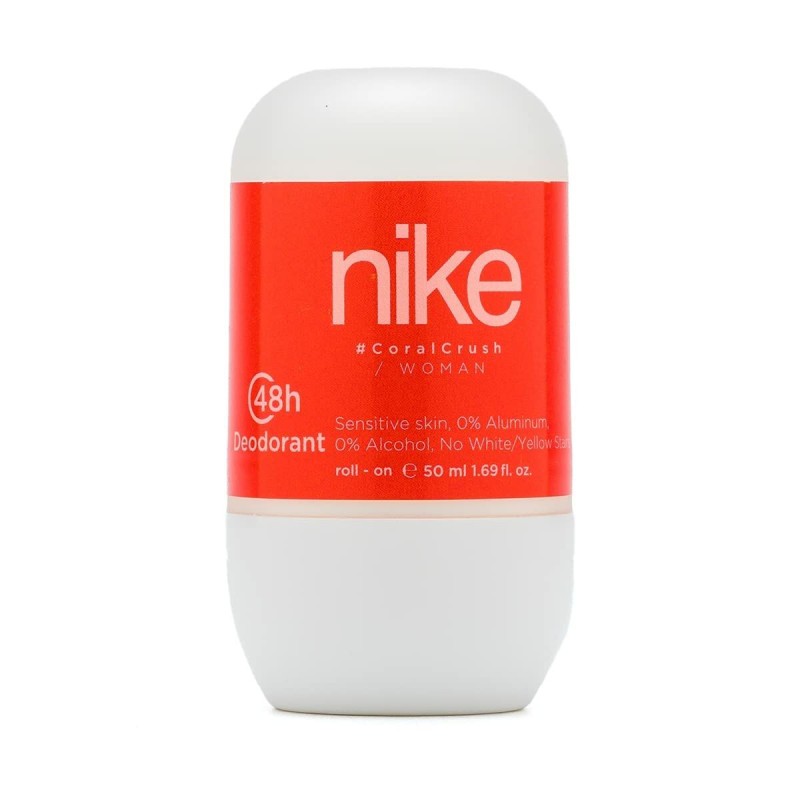 Déodorant Roll-On Nike Coral Crush Femme 48 heures (50 ml) - Acheter à 4,96 € seulement chez Collector's Boutique