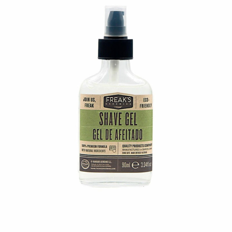 Gel de rasage Freak´s Grooming Transparent (90 ml) - Acheter à 11,21 € seulement chez Collector's Boutique