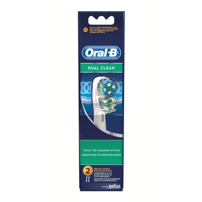 Tête de rechange Dual Clean Oral-B (2 uds) - Acheter à 12,13 € seulement chez Collector's Boutique