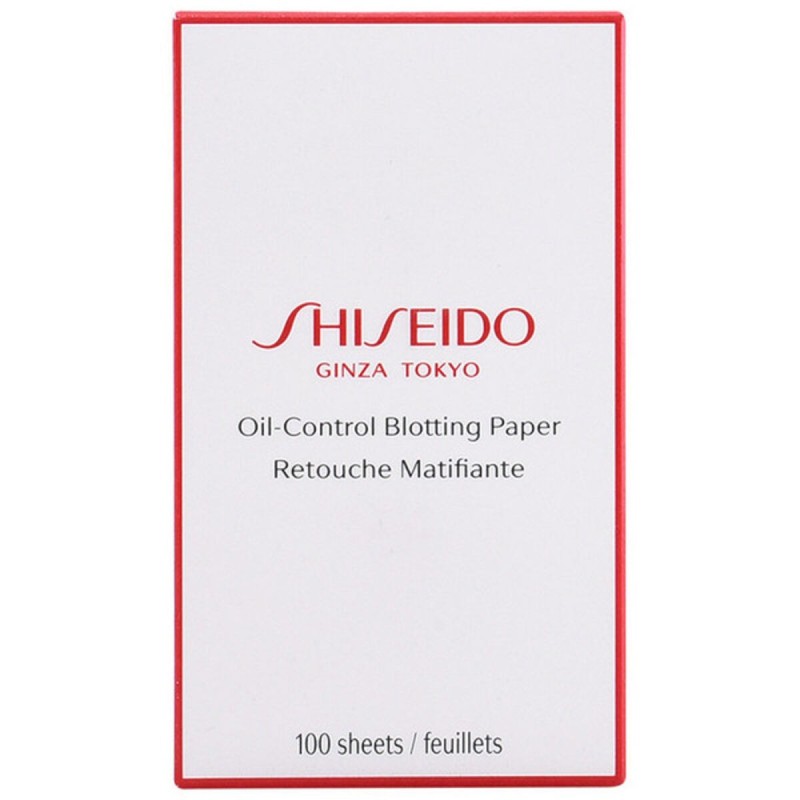 Fueuilles en Papier Astringent The Essentials Shiseido (100 uds) - Acheter à 17,38 € seulement chez Collector's Boutique