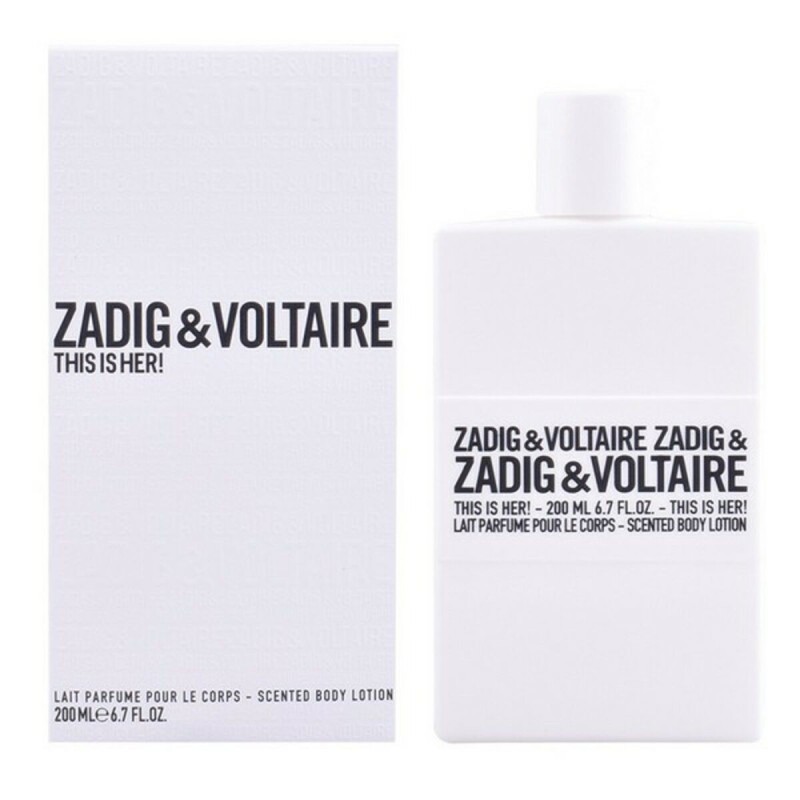 Lotion corporelle This is Her! Zadig & Voltaire (200 ml) - Acheter à 23,88 € seulement chez Collector's Boutique