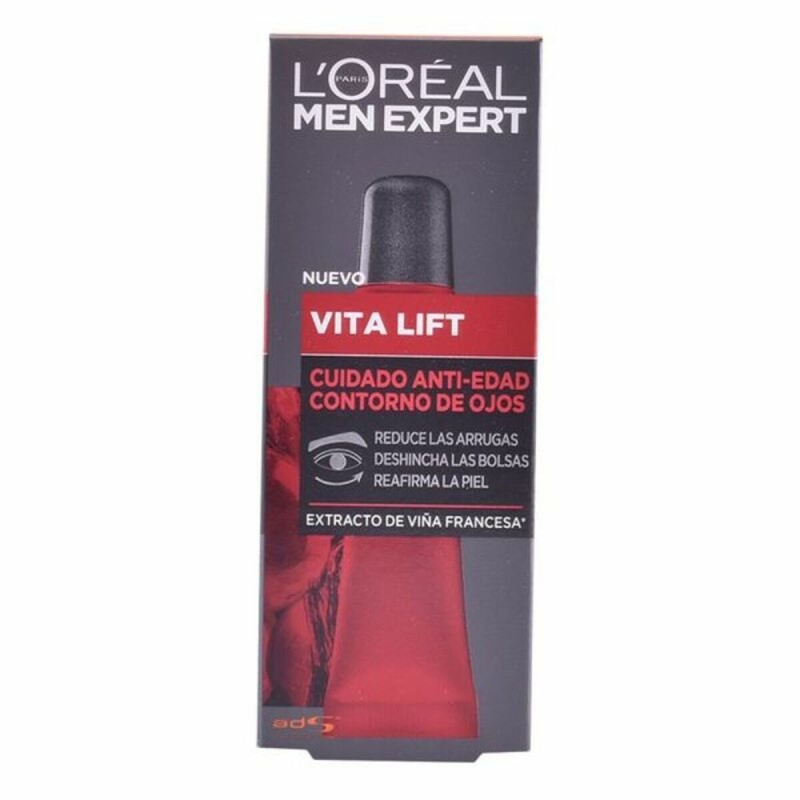 Crème anti-âge pour le contour de l'œil Men Expert L'Oreal Make Up (15 ml) - Acheter à 16,79 € seulement chez Collector's Boutiq