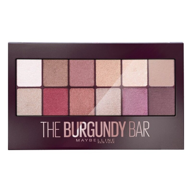 Palette d'ombres à paupières The Burgundy Bar Maybelline (9,6 g) - Acheter à 16,55 € seulement chez Collector's Boutique