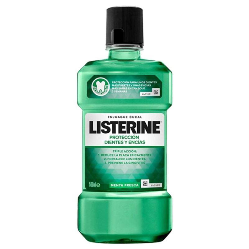 Bain de Bouche Dientes & Encias Listerine (500 ml) - Acheter à 6,58 € seulement chez Collector's Boutique