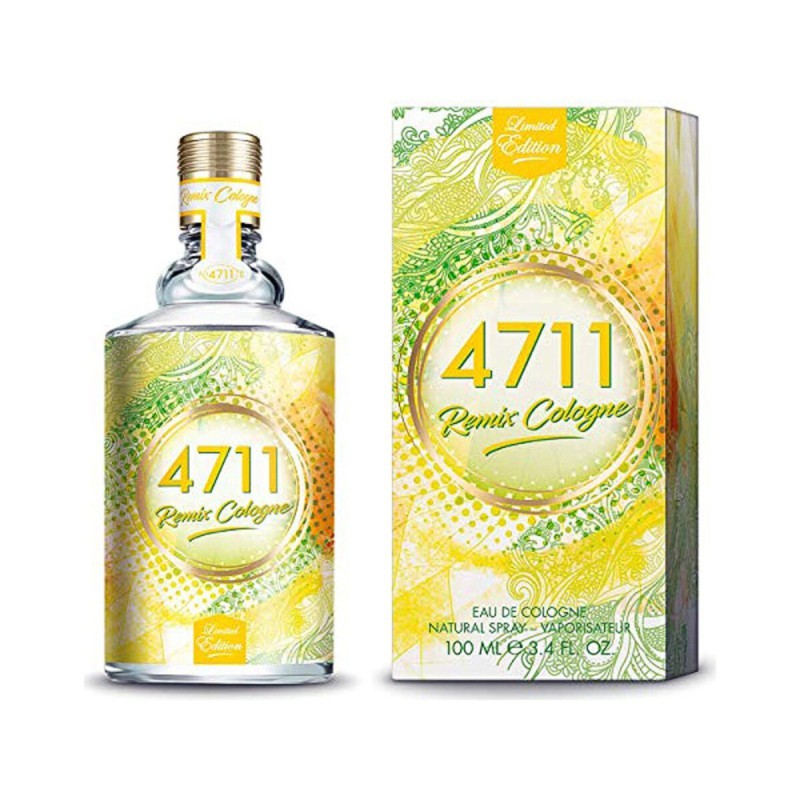 Parfum Unisexe Remix Cologne Lemon 4711 EDC (100 ml) (100 ml) - Acheter à 19,20 € seulement chez Collector's Boutique