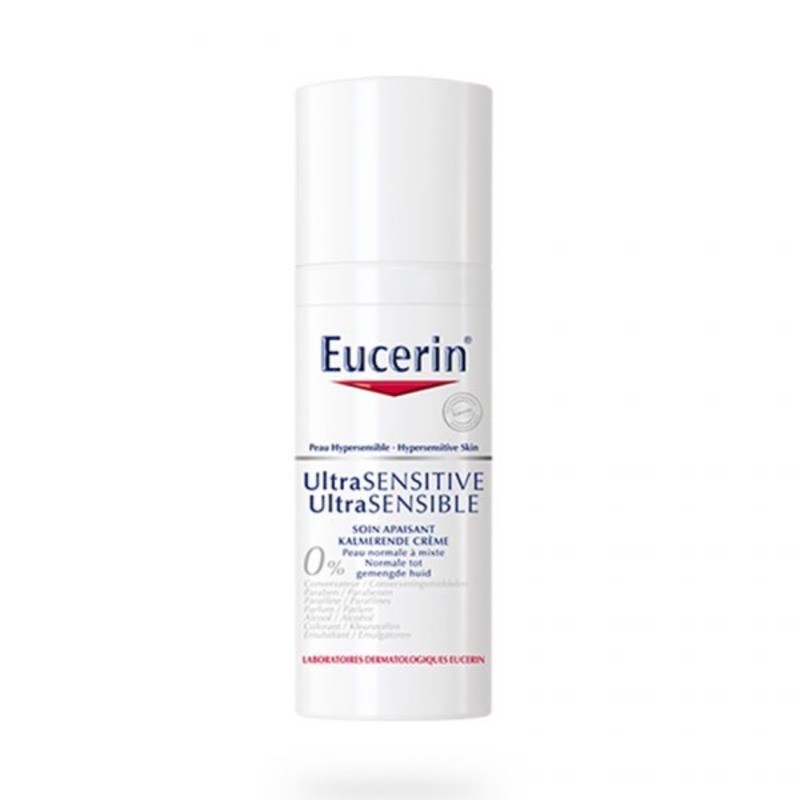 Lotion apaisante Eucerin Ultra Sensitive Peau normale Peau mixte (50 ml) (50 ml) - Acheter à 20,51 € seulement chez Collector's 