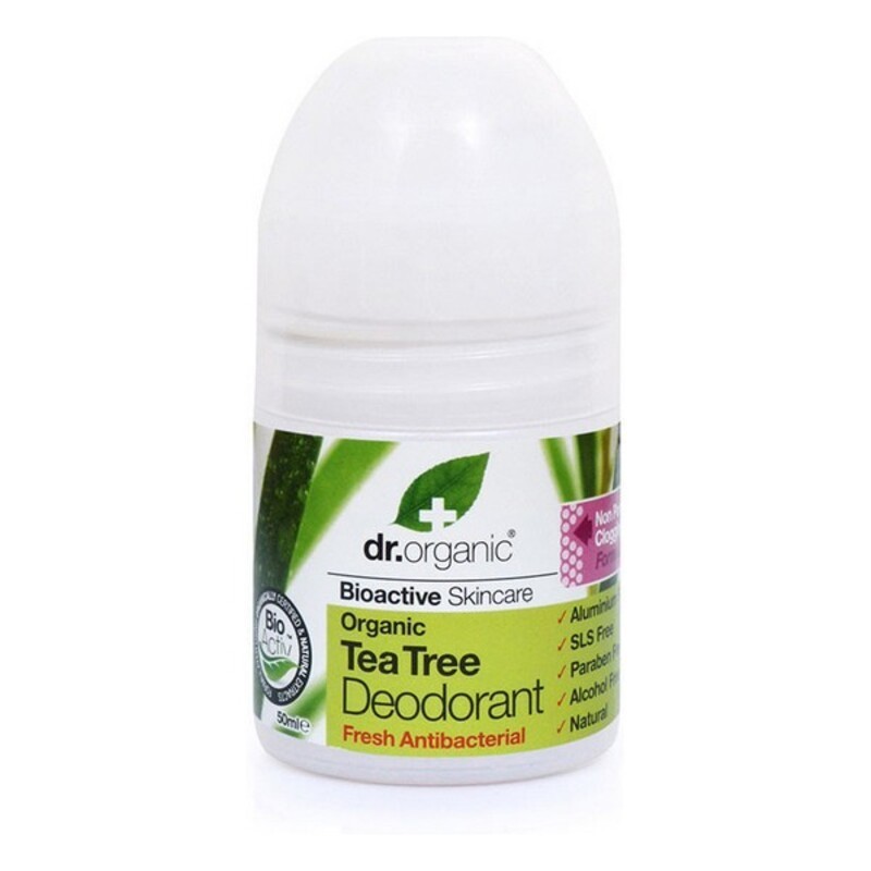 Déodorant Roll-On Dr.Organic DR00145 Arbre à thé (50 ml) - Acheter à 10,79 € seulement chez Collector's Boutique