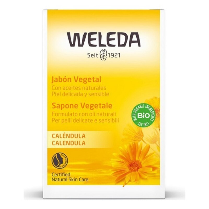 Savon végétal Weleda Caléndula (100 g) - Acheter à 7,90 € seulement chez Collector's Boutique