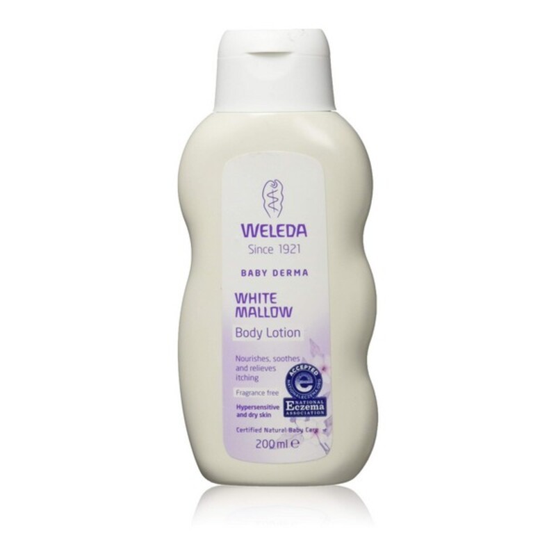 Lait pour le corps pour peaux atopiques Baby Derma Weleda (200 ml) - Acheter à 19,37 € seulement chez Collector's Boutique