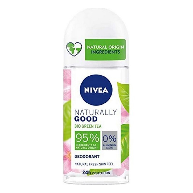 Désodorisant Roll-On Naturally Good Nivea Thé vert (50 ml) - Acheter à 4,81 € seulement chez Collector's Boutique