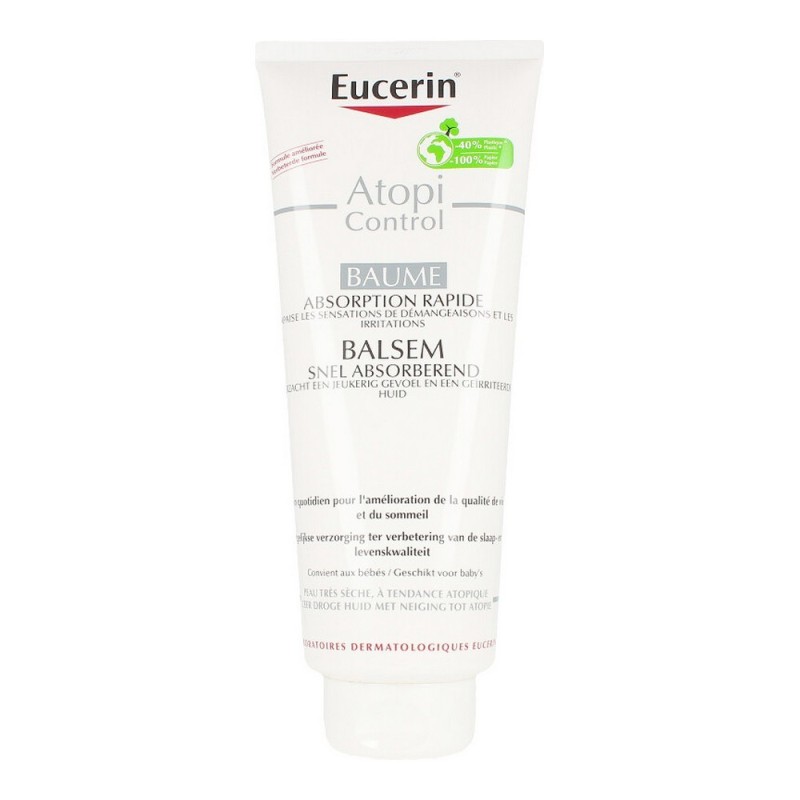 Baume Soulage les Démangeaisons et l'Irritation AtopiControl Eucerin Peaux atopiques (400 ml) - Acheter à 24,64 € seulement chez