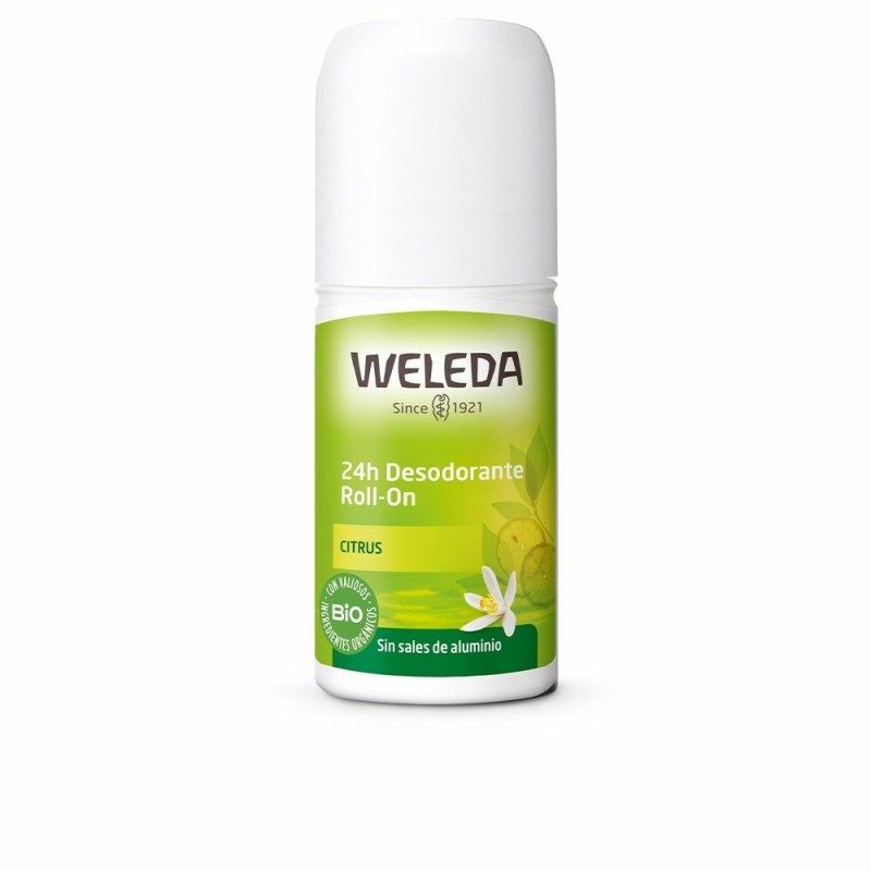 Déodorant Roll-On Weleda 9523 Citrique 24 heures (50 ml) - Acheter à 10,13 € seulement chez Collector's Boutique