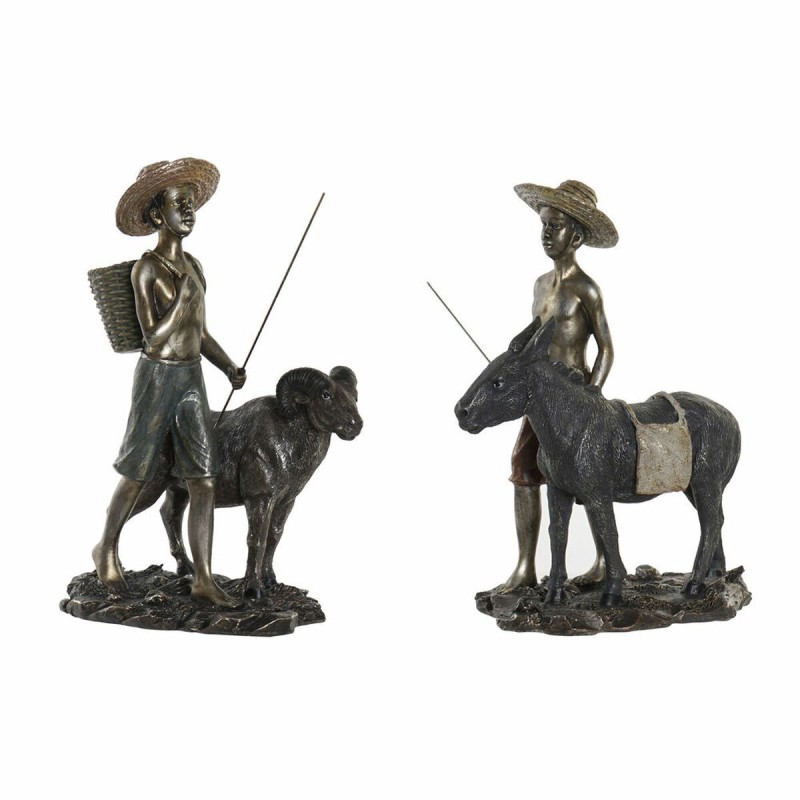 Figurine Décorative DKD Home Decor Résine (2 pcs) (25 x 14 x 31 cm) - Acheter à 48,86 € seulement chez Collector's Boutique