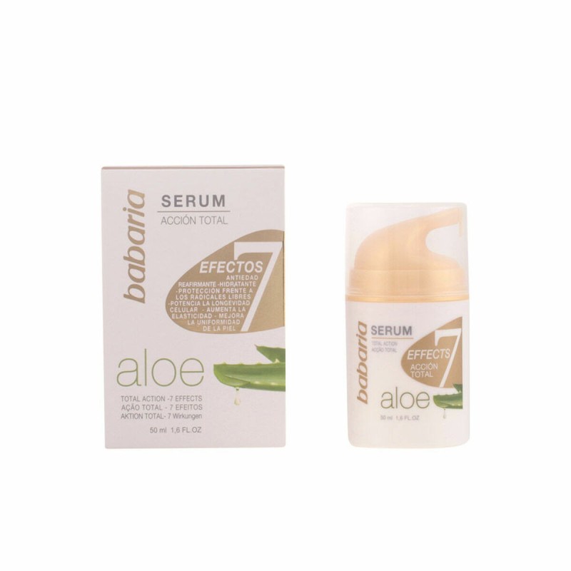 Sérum visage Babaria Acción Total Aloe Vera 7 en 1 (50 ml) - Acheter à 8,83 € seulement chez Collector's Boutique