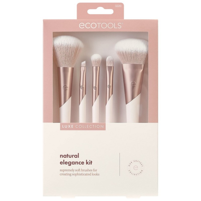 Kit de broche de maquillage Ecotools Luxe Natural Elegance (5 pcs) - Acheter à 18,54 € seulement chez Collector's Boutique