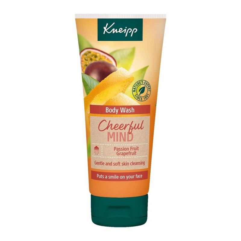 Gel douche Kneipp Cheerful Mind Pamplemousse Grenadille (fruit de la passion) (200 ml) - Acheter à 8,53 € seulement chez Collect