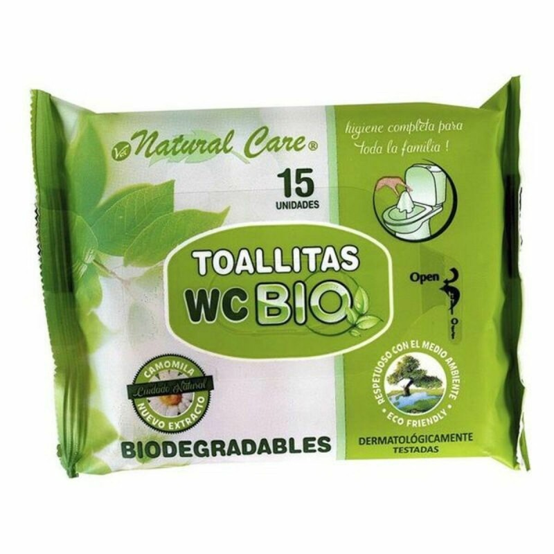 Lingettes biodégradables Wc (15 uds) - Acheter à 0,76 € seulement chez Collector's Boutique