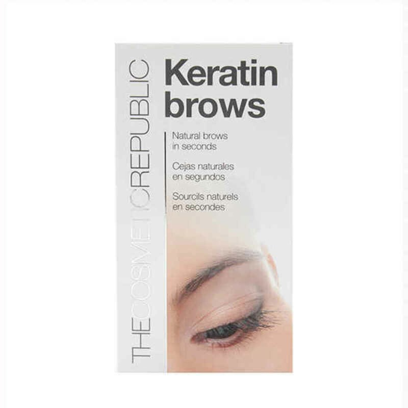 Traitement pour les sourcils The Cosmetic Republic Keratin Kit Noir - Acheter à 16,84 € seulement chez Collector's Boutique