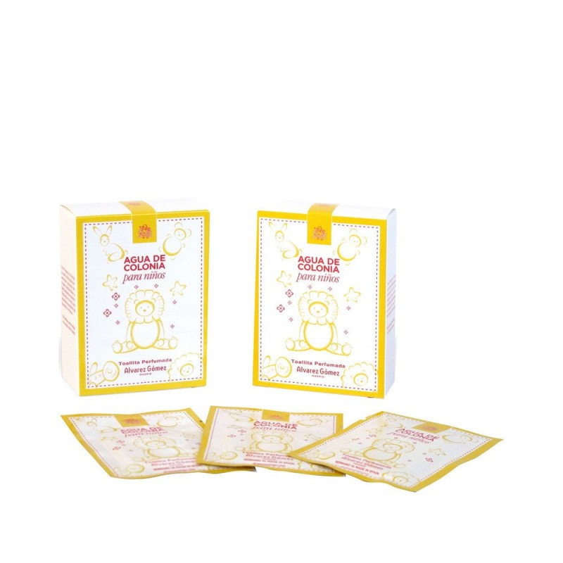 Lingettes humides parfumées Agua de Colonia Alvarez Gomez TOAI10 Pour les garçons (10 uds) - Acheter à 6,00 € seulement chez Col