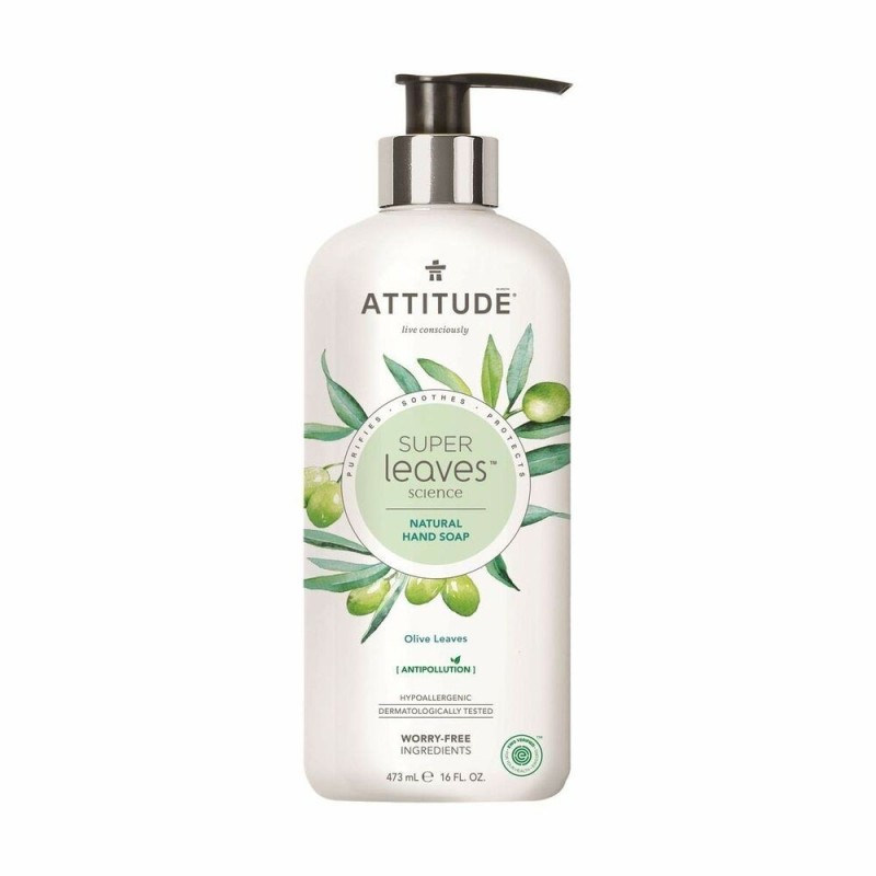 Savon pour les Mains Olive Leaves Attitude (473 ml) - Acheter à 10,64 € seulement chez Collector's Boutique