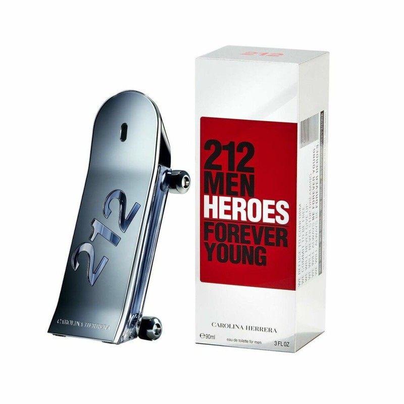 Parfum Homme 212 Men Heroes Carolina Herrera (100 ml) EDT - Acheter à 81,10 € seulement chez Collector's Boutique