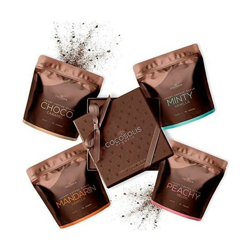 Nettoyant Exfoliant Luxury Coffee Scrub Box Cocosolis (4 x 70 ml) - Acheter à 31,07 € seulement chez Collector's Boutique