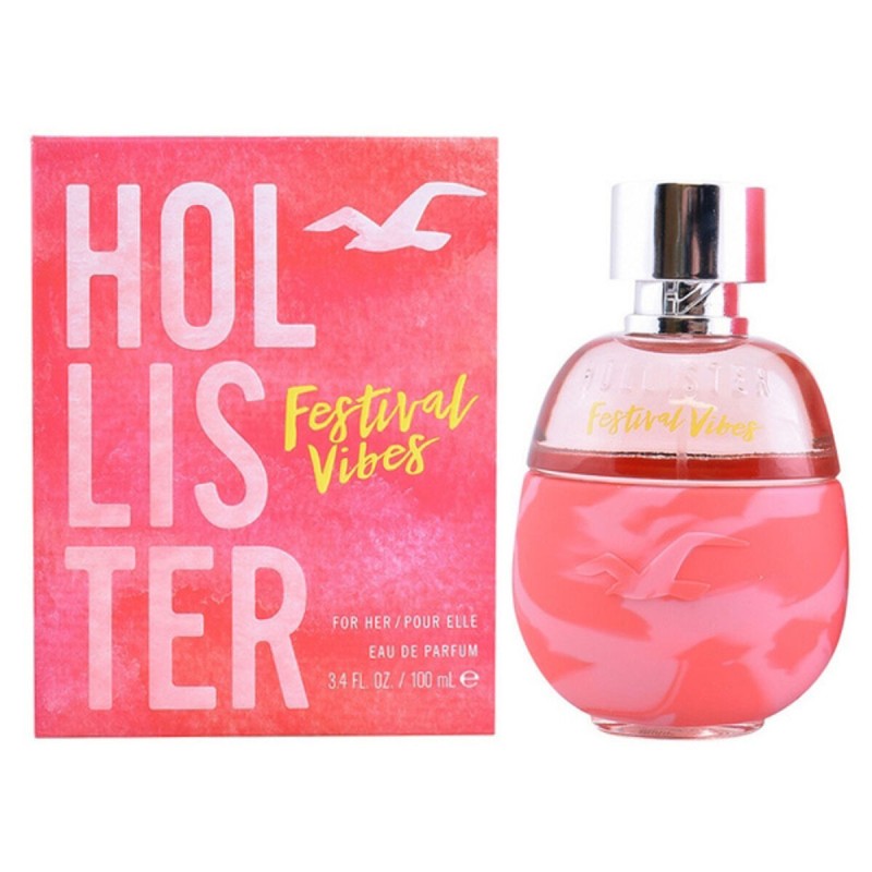 Parfum Femme Festival Vibes for Her Hollister EDP (100 ml) - Acheter à 33,00 € seulement chez Collector's Boutique