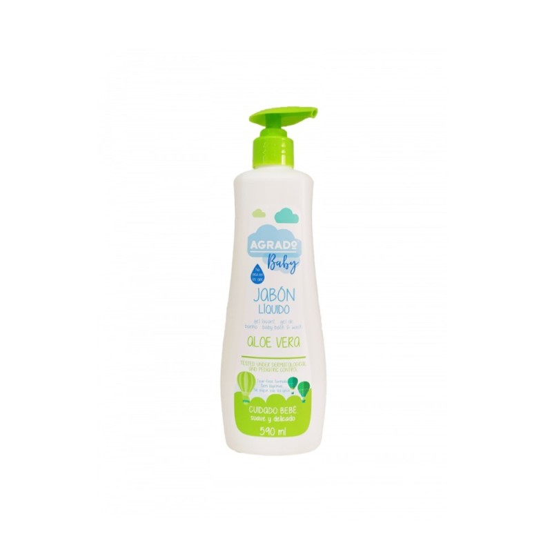 Savon liquide à l'aloe vera Agrado Baby (590 ml) - Acheter à 4,37 € seulement chez Collector's Boutique