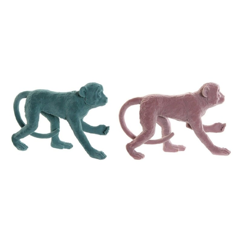 Figurine Décorative DKD Home Decor Résine Singe (2 pcs) (31 x 9.5 x 19 cm) - Acheter à 32,21 € seulement chez Collector's Boutiq