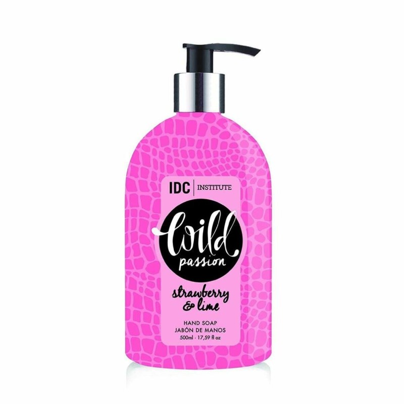 Savon pour les Mains avec Doseur IDC Institute Wild Passion Citron 500 ml Fraise - Acheter à 5,22 € seulement chez Collector's B