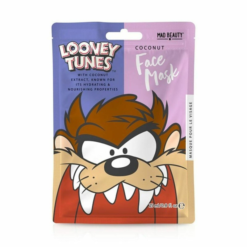 Masque facial Mad Beauty Looney Tunes Taz Coco (25 ml) - Acheter à 5,03 € seulement chez Collector's Boutique