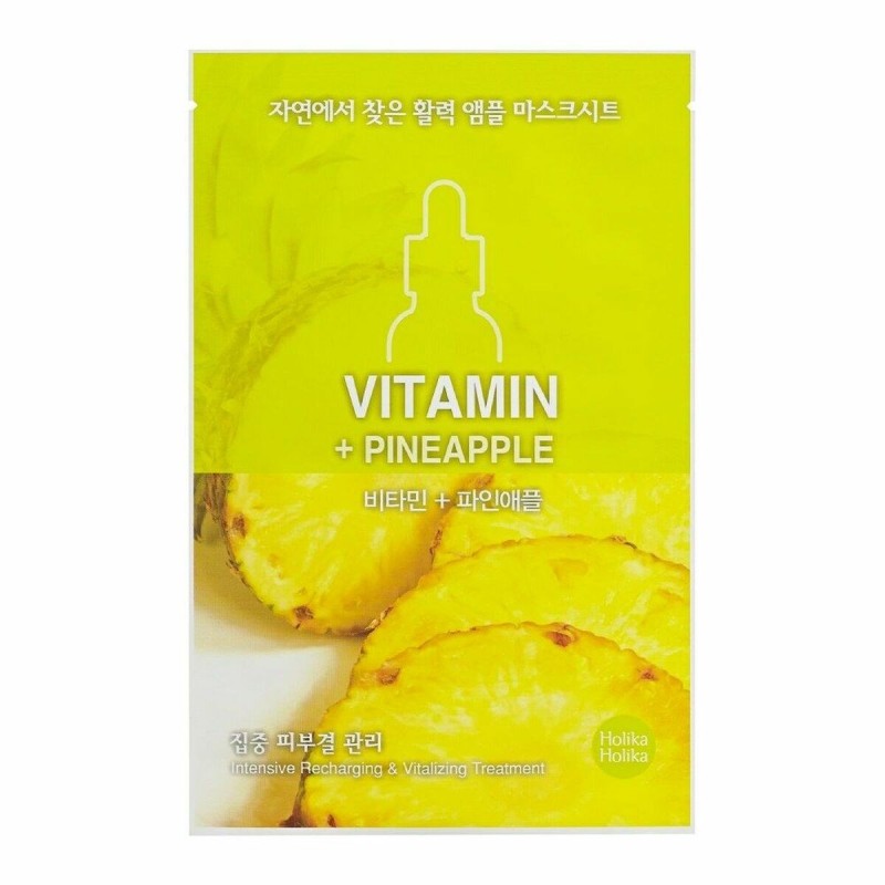 Masque facial Holika Holika Ananas Vitamines (18 ml) - Acheter à 2,16 € seulement chez Collector's Boutique