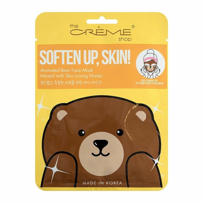 Masque facial The Crème Shop Soften Up, Skin! Bear (25 g) - Acheter à 5,66 € seulement chez Collector's Boutique