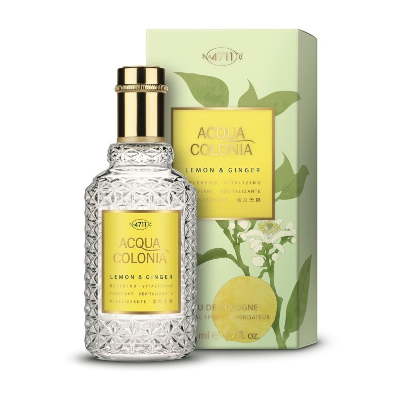 Parfum Femme 4711 Acqua Colonia Lemon & Ginger EDC 50 ml - Acheter à 20,17 € seulement chez Collector's Boutique