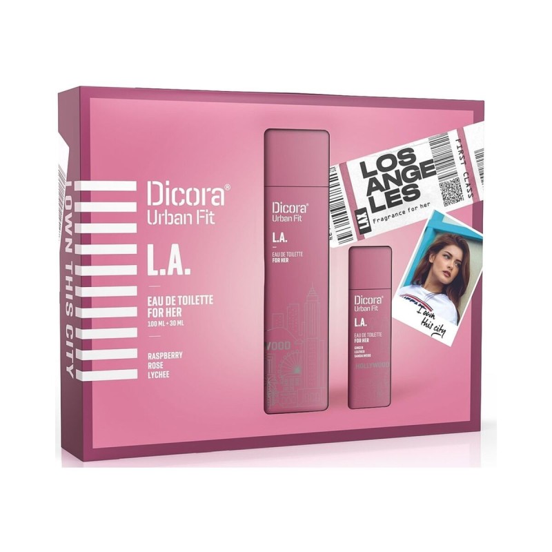 Set de Parfum Femme Dicora Urban Fit L.A 2 Pièces - Acheter à 17,98 € seulement chez Collector's Boutique