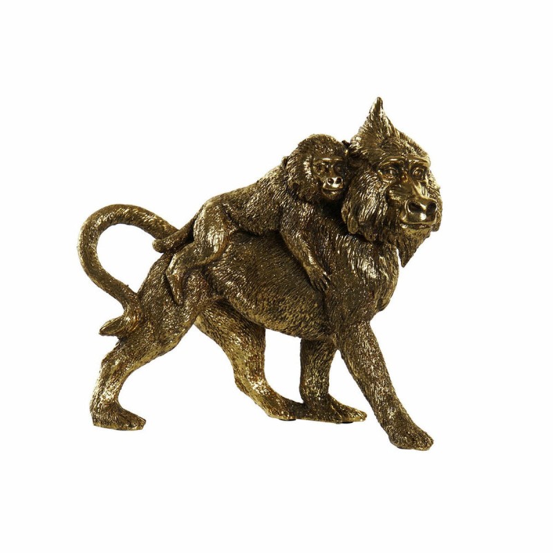 Figurine Décorative DKD Home Decor FZ-93397 Doré Résine (21 x 8,5 x 18,5 cm) - Acheter à 14,08 € seulement chez Collector's Bout