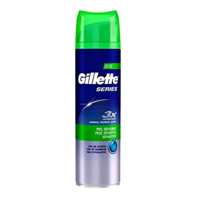 Gel de rasage Gillette Peaux sensibles (200 ml) - Acheter à 3,83 € seulement chez Collector's Boutique