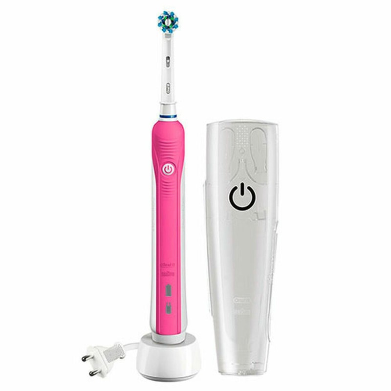 Brosse à dents électrique Oral-B Pro 750 3D Rose - Acheter à 32,06 € seulement chez Collector's Boutique