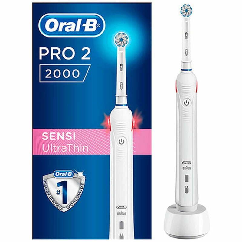 Brosse à dents électrique Oral-B Pro 2 2000N CrossAction Waterproof - Acheter à 47,04 € seulement chez Collector's Boutique