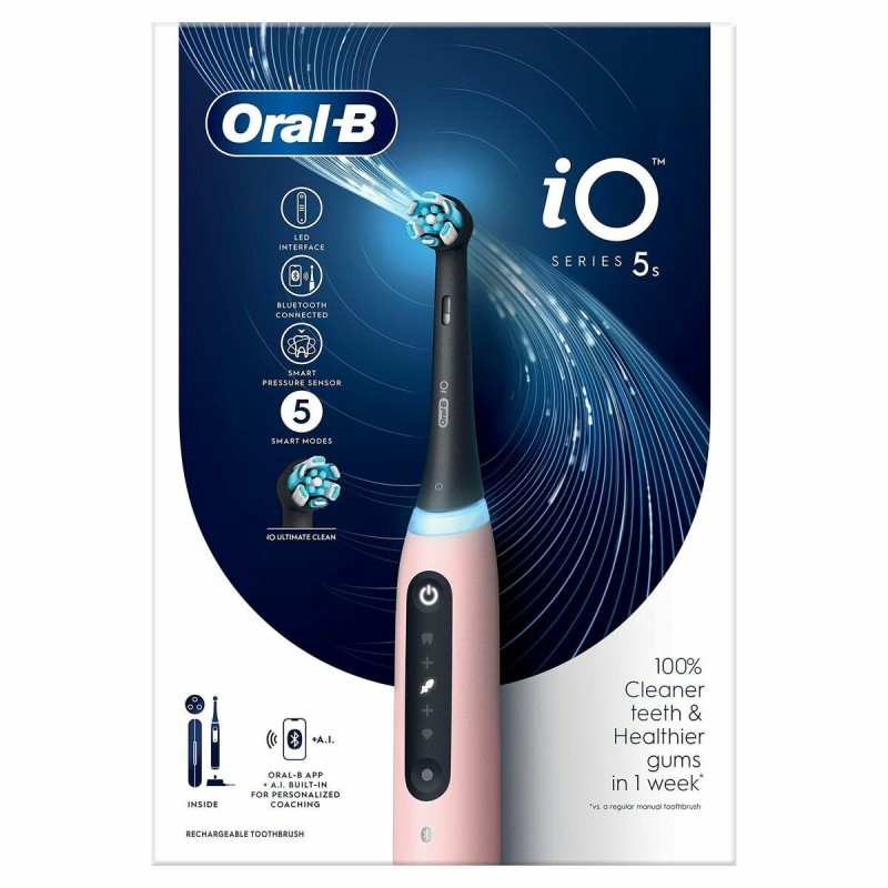 Brosse à dents électrique Oral-B IO 5S Rose - Acheter à 140,44 € seulement chez Collector's Boutique