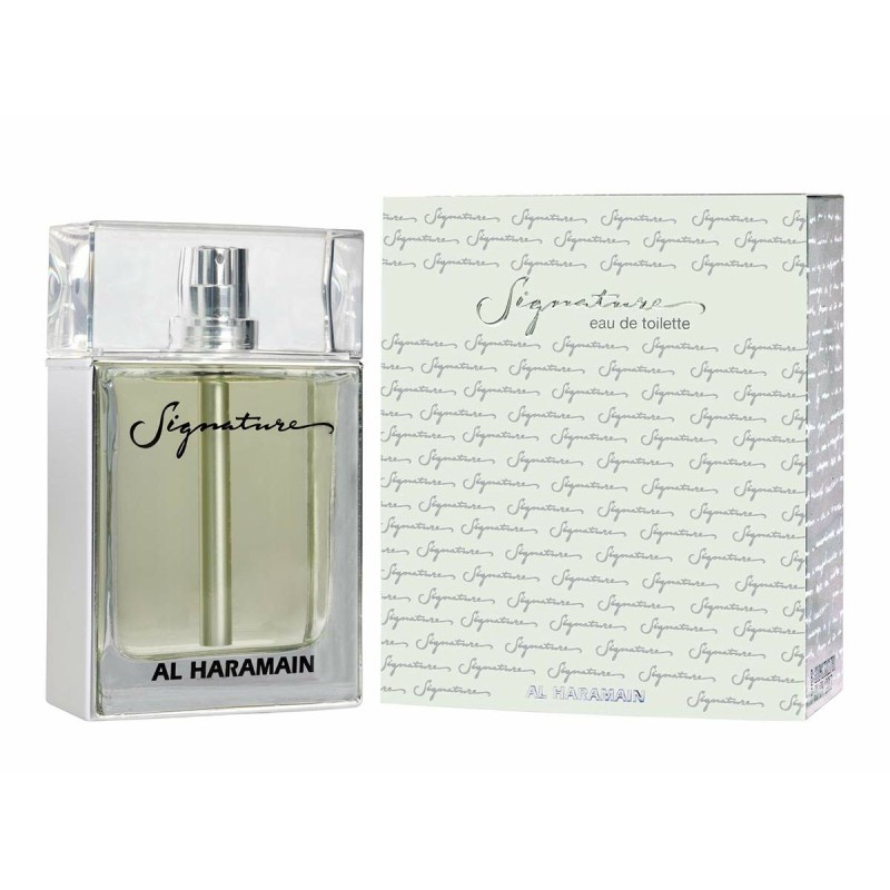 Parfum Unisexe Al Haramain EDT Signature Silver (100 ml) - Acheter à 17,62 € seulement chez Collector's Boutique