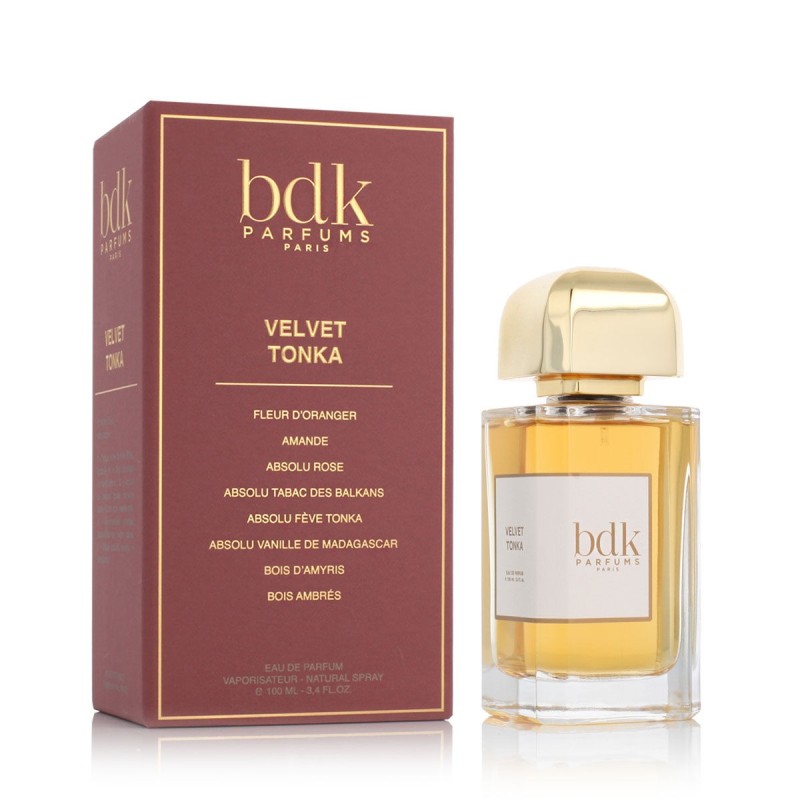 Parfum Unisexe BKD Parfums EDP Velvet Tonka (100 ml) - Acheter à 155,29 € seulement chez Collector's Boutique