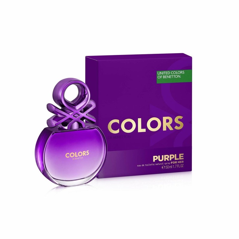 Parfum Femme Benetton EDT Colors De Benetton Purple (50 ml) - Acheter à 10,63 € seulement chez Collector's Boutique