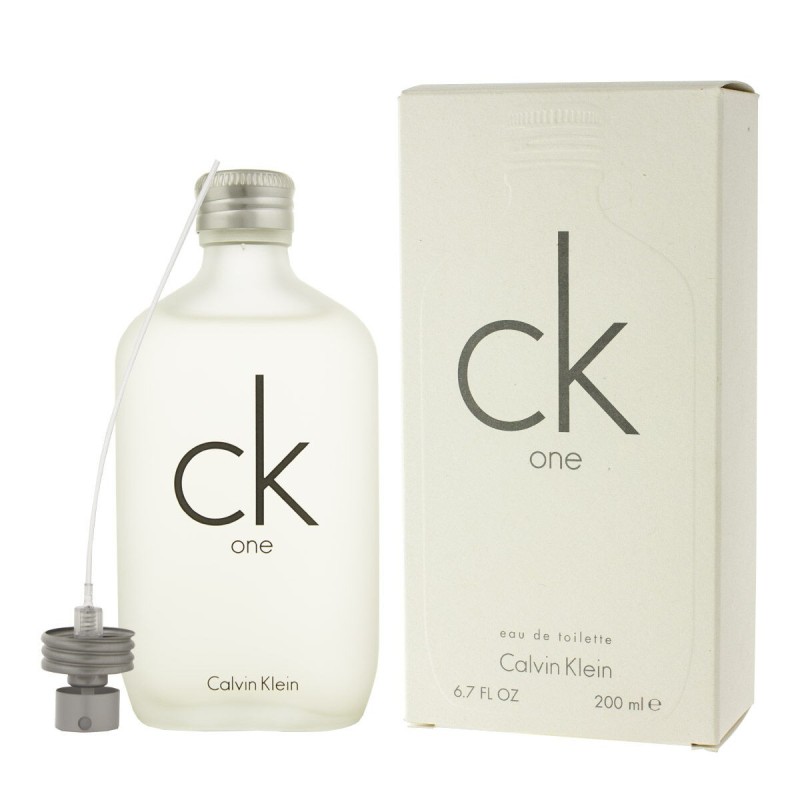 Parfum Unisexe Calvin Klein EDT CK One (200 ml) - Acheter à 41,34 € seulement chez Collector's Boutique