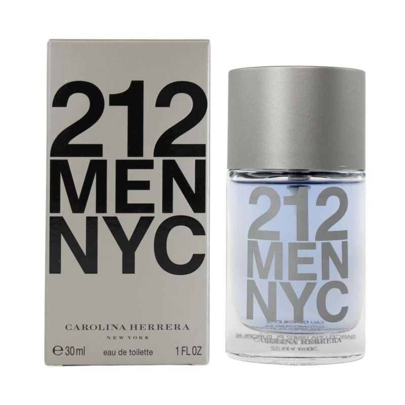 Parfum Homme Carolina Herrera EDT 212 Men (30 ml) - Acheter à 36,05 € seulement chez Collector's Boutique