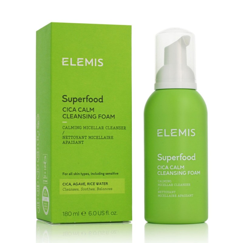 Mousse nettoyante Elemis Superfood Cica Calm (180 ml) - Acheter à 21,80 € seulement chez Collector's Boutique