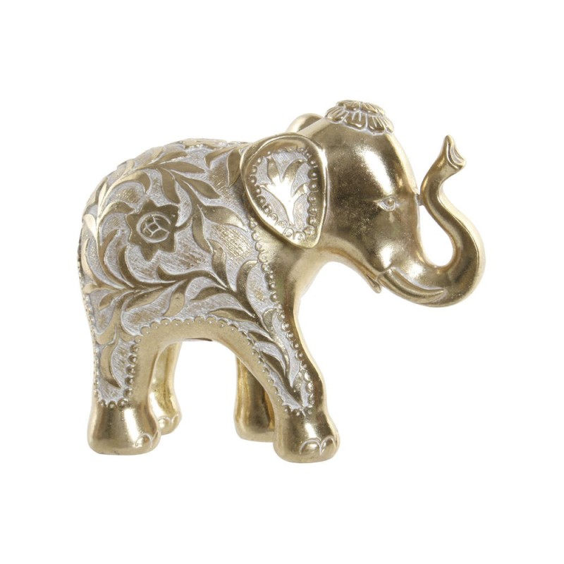 Figurine Décorative DKD Home Decor Eléphant Résine (19.5 x 8.5 x 16.5 cm) - Acheter à 15,54 € seulement chez Collector's Boutiqu