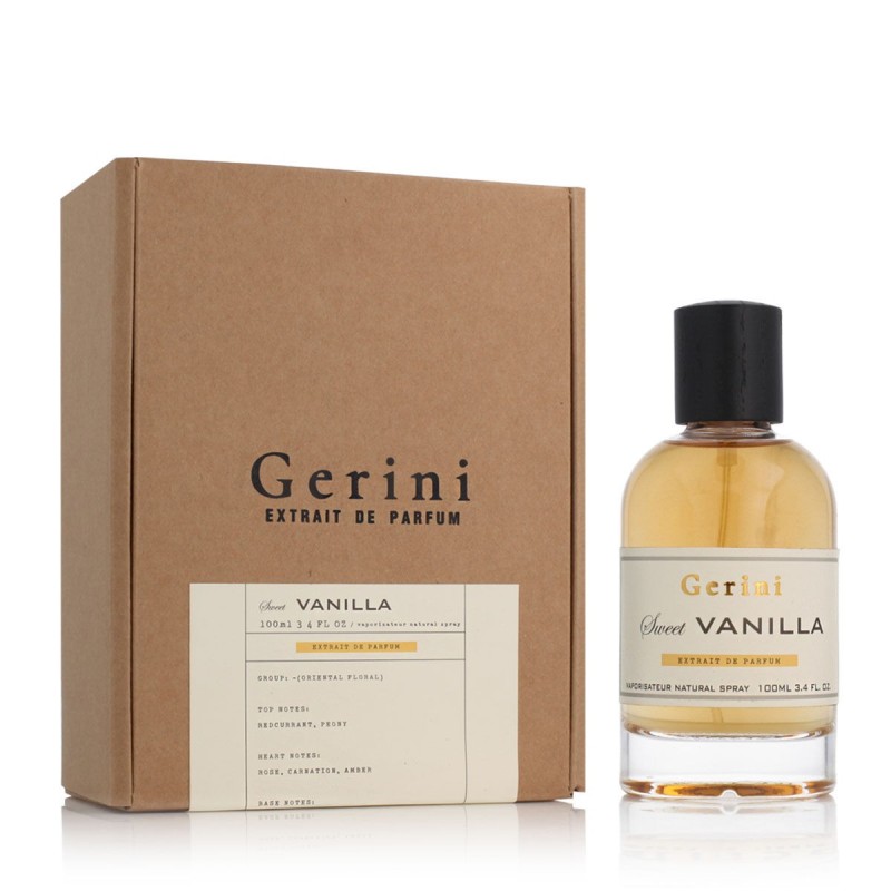 Parfum Unisexe Gerini Sweet Vanilla (100 ml) - Acheter à 40,73 € seulement chez Collector's Boutique